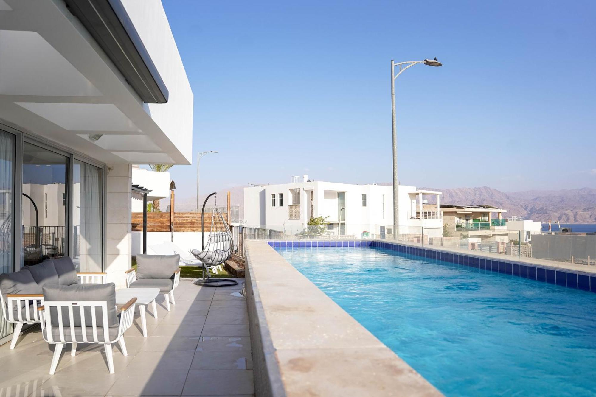 Yalarent Mountainside Duplexes With Private Pool 엘라트 외부 사진